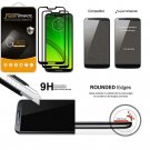 2 Pack Tempered Glass Screen Protector for Motorola Moto G7 Power HD Clarity