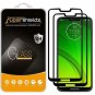 2 Pack Tempered Glass Screen Protector for Motorola Moto G7 Power HD Clarity