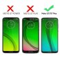 Setber Moto G7/G7 Plus Case, Slim Fit Dual Layer Heavy Duty Protection Red