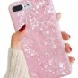 Case for iPhone 8 Plus/ 7 Plus Cute Ultra Thin Bling Lightweight Soft TPU Pink