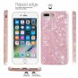 Case for iPhone 8 Plus/ 7 Plus Cute Ultra Thin Bling Lightweight Soft TPU Pink