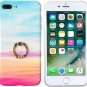 Case for iPhone 8 Plus/ 7 Plus w/ Stand Slim Fit Soft Silicone Bumper Protective
