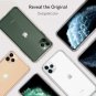 Case for iPhone 11 Pro Max Shockproof Light Soft Flexible TPU Raised Edge Clear