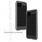 Case for Google Pixel 4 with 2 Pack HD Screen Protector Slim Carbon Fiber TPU