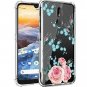 Case for Nokia 3V /3.2 Shock-Resistant Flexible TPU Rubber Soft Silicone Rose