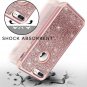 Case for iPhone 8 Plus/ 7 Plus Heavy Duty Defender Protective Case Bling Glitter