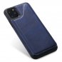 Wallet Case for iPhone 11 Pro Max Premium Calfskin Leather Flip Stand Shockproof
