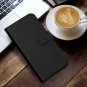 Wallet Case for iPhone 11 Pro Max Card Slots Full Body Shockproof Leather Black