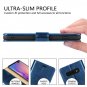 Belemay Samsung Galaxy S10 Wallet Case, Genuine (Blue)