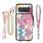 ZVE Samsung Galaxy S10+ Case S10 Plus Zipper Wallet Mermaid Wall