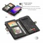 AKHVRS Galaxy S10 Plus Wallet Case,Handmade Samsung Plus, Black