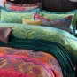 YOUSA 3Pcs Colorful Boho Bedding Set Bohemian Duvet Covers King, Pattern-01