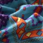 YOUSA 3Pcs Colorful Boho Bedding Set Bohemian Duvet Covers King, Pattern-01