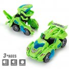 Sunnhan Transforming Toys, 2 in 1 Dinosaur LED Car Green