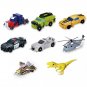 Yang baby 7 PCS Transform Car Robot Toys, 1 Movable Joint Dinosaur...