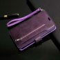 AWING Galaxy S10 Plus Case, wallet case 9 Cards Purple