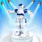 SGILE RC Robot Toy, Programmable Intelligent Walk Sing Dance for Blue