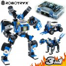 JITTERYGIT Robot STEM Toy Figure | 3 in 1 Fun Creative Set | Construction...