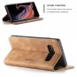 QLTYPRI Samsung Galaxy S10 Plus case Vintage Plus, Brown