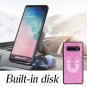 Jasilon Samsung Galaxy S10 Plus Wallet Plus, Pink for
