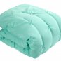 EVOLIVE 3pc Set Pinch Pleat/Kiss Pleat, Pintuck Down Alternative Twin, Mint