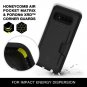 PATCHWORKS Galaxy S10+ Plus Wallet Case for Plus, Black