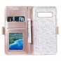 ZCDAYE Zipper Wallet Case Galaxy S10 Plus, Samsung Rose Gold