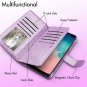 Miss Arts Galaxy S10 Plus Wallet Case, Detachable Magnetic Purple -S10