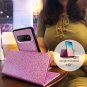 Miss Arts Galaxy S10 Plus Wallet Case, Detachable Magnetic Purple -S10