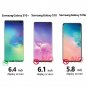 Arae Case Compatible for Samsung Galaxy S10 Plus / S10+, PU Leather black