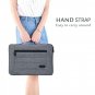 12-12.9 Inch Simple Laptop Sleeve Case Cover Bag for MacBook Surface Pro 7 Grey