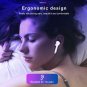 Bluetooth Wireless Earbuds,Noise Cancelling Earphone Q70 Best White