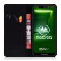 32nd Classic Series - Real Leather Book Wallet Case Cover for Motorola Black