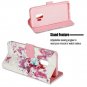 Wallet Case for Galaxy S9 Foldable Kickstand Flip Hand Strap Magnetic Butterfly