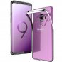 Case for Samsung Galaxy S9 Plus Clear Soft TPU Silver Slim Soft Protective Cover