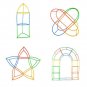ZoZoplay Straw Constructor STEM Building Toys 400 Piece Straws and...