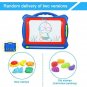 NextX Magnetic Drawing Board Write and Learn Creative Toy ( Blue-Red Blue-red