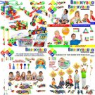 163 Piece STEM Toys Kit, Educational Construction Engineering 163-pieces