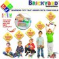 163 Piece STEM Toys Kit, Educational Construction Engineering 163-pieces