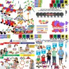 STEM Master 176 Piece Learning Educational Construction Building Toy...