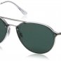 Ray-Ban RB4292N Blaze Double Bridge Square 62 mm, Transparent/Green