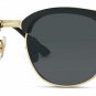 Polarized Classic Half Frame Semi Black / Gold Rimmed / Lens
