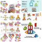 idoot Magnetic Blocks Building Set for Kids, Tiles Educational...