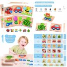 MAGIFIRE Wooden Toddler Puzzles Gifts Toys for 1 2 3 Year Old Boys Girls...