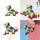 HIPGCC Wooden Jigsaw Puzzles Dog Toys Numbers Preschool Blocks