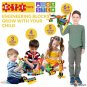 ETI Toys, STEM Learning, 172 Piece Original Educational Construction 172 PCS