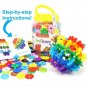 VIAHART Brain Flakes 500 Piece Interlocking Plastic Disc Set | A Creative...