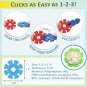 VIAHART Brain Flakes 500 Piece Interlocking Plastic Disc Set | A Creative...
