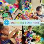 VIAHART Brain Flakes 500 Piece Interlocking Plastic Disc Set | A Creative...