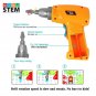 237 Pieces Electric DIY Drill Educational Set, STEM Learning Toys, 3D...